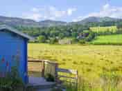 View from the log cabin