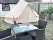 Bell tent exterior