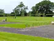 A mixture of grass and hardstanding pitches