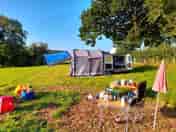 Pitched up