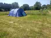 Nearest to showers and toilets, with some hardstanding parking