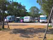 Motorhome pitches