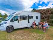 Roomy motorhome site
