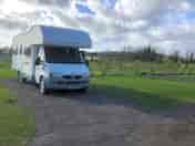 Hardstanding pitches suitable for stays at any time of year