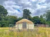 Large yurt exterior