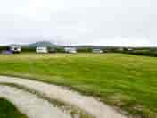 Caravan and camping field