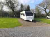 Hardstanding with electric pitch