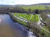 Overview of the whole site: river and golf course part