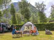 Spacious pitches