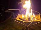 Raised campfire