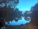 Lake at night