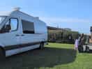 Pitch size long wheel high top van