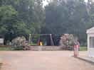 Entrance view. lovely playground in the middle of the grounds