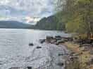 Walk to the loch from the park.