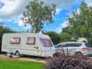 Lots of room for car and caravan