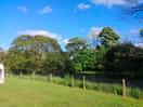 Campsite backs on to the river tees