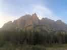 View just outside the campsite