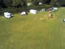 Facing roughly north, the entrance to the site is in the top right of this image