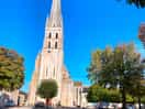Saint-savin from a restaurant over the square…