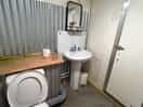 Toilet on its own