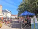 The lovely town is in easy walking distance