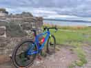 Bike ride from the campsite to holy island