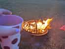 Tea and a fire