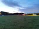 Sunset and a bit of light painting