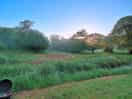 Sunrise over the on-site tarn