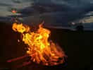 Fire pits were a nice touch