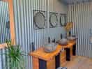 Lovely bathroom area