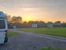 Sunset across the field