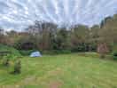 One one tent in the campsite