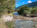 The pretty, shallow river