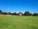 The view across the field from our pitch