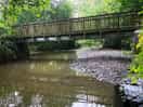The footbridge to a nice view of the river.