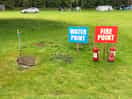 Tap over drain - very soagy ground.for drinking, pot washing - basically everything!