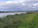View of river severn from site.