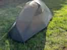 My bed for the night as love camping.