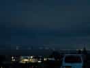 Night view from the top of the field