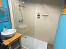 Shower room with toilet about 50metres from yurt