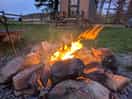 Fire, food and quietness