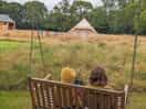 Knowle meadow camping; what better way to start your day.