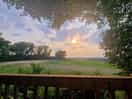 Beautiful sunset view