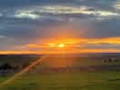 Sunset on the first night