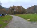 Entering park