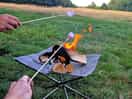 Toasting mashmallows