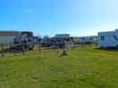 Spacious grass pitches