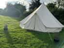 Unfurnished bell tent