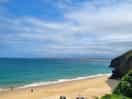 Carbis bay from the train to st ives